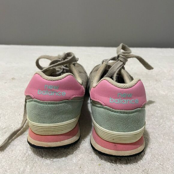New Balance Girls Pink Gray 515 Sneakers US 1.5 EU 33 Athletic Running Shoes - Picture 8 of 11